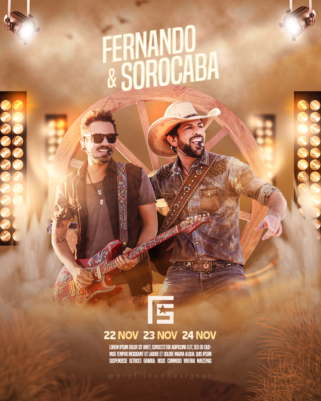 PSD-Flyer-sertanejo---Fernando-e-Sorocaba